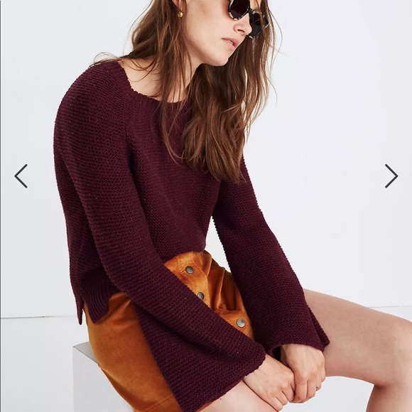 Madewell Sweaters - MADEWELL Wide Sleeve Pullover Sweater Sz XS